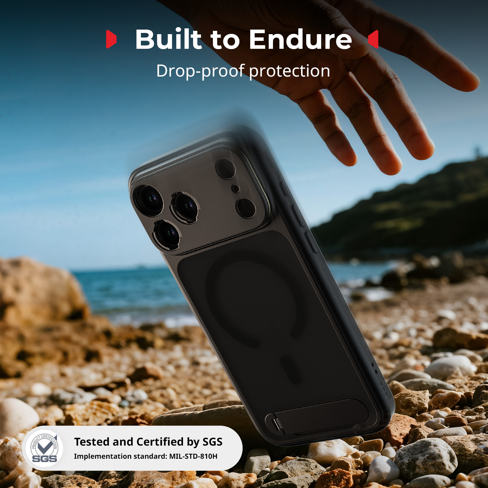 SmallRig Phone Case Kit for iPhone 17 Pro Max Magnetic Case for Phone Gimbal