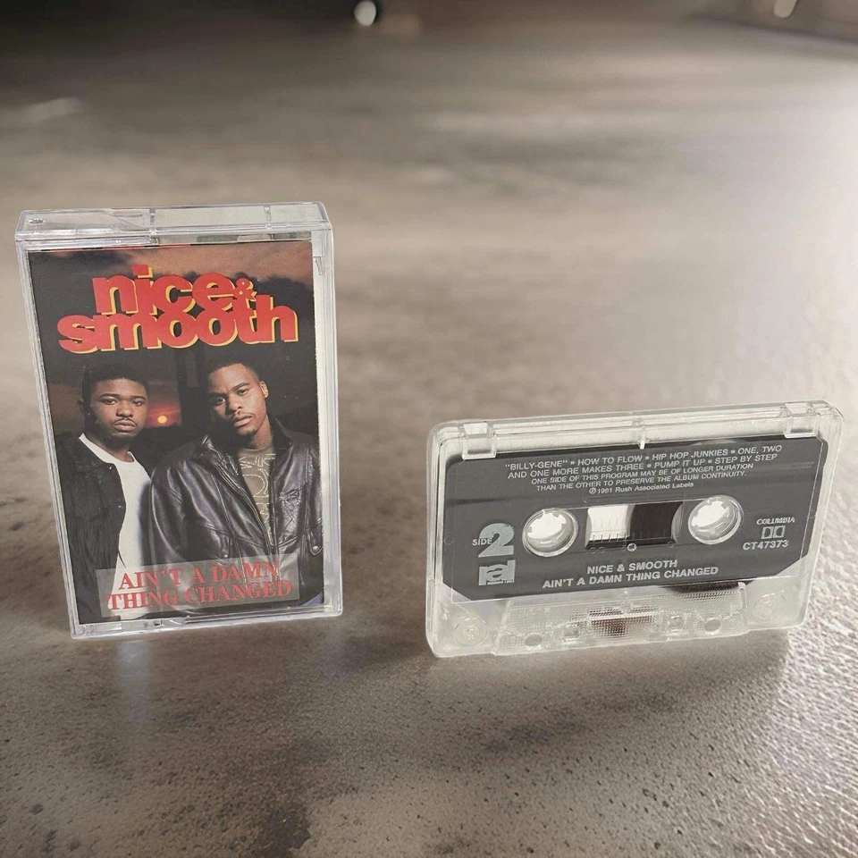 •BONITO Y SUAVE ~ NO ES UNA MALDITA COSA CAMBIADA• (1991 OG PRENSADO) (CINTA DE CASETE) Foto 3 de 4