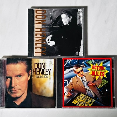 Don Henley - CD Lot of 3 - The End of Innocence - Inside Job - Actual Miles