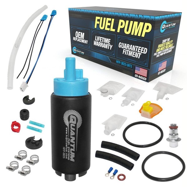 Quantum Intank Efi Kraftstoffpumpe Pumpe W / Tank Dichtung & Reg FüR-image