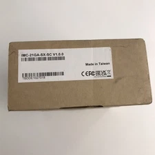 1PC New MOXA IMC-21GA-SX-SC Gigabit Multimode Transceiver SC Interface