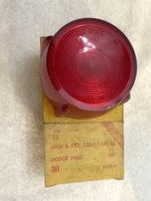 1957 Dodge Stop And Tail Light Lens Passenger Vehicle Nors Glo-brite 1689870 1957 Dodge Stop And Tail Light Lens Passenger Vehicle Nors Glo-brite 1689870