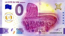 33 BORDEAUX La Cité du Vin 7, 2025, Anniversaire, Billet Euro Souvenir