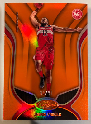 2019-20 Certified Mirror Orange 83/99 Jabari Parker #20 Atlanta Hawks