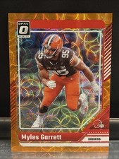 2024 Panini Donruss Optic - Myles Garrett #49 Orange Scope Prizm /79