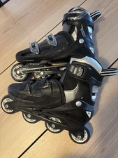 Roller Derby Inline Skates V-Tech 500 Adjustable Men  s Gold 7 Size 6-9