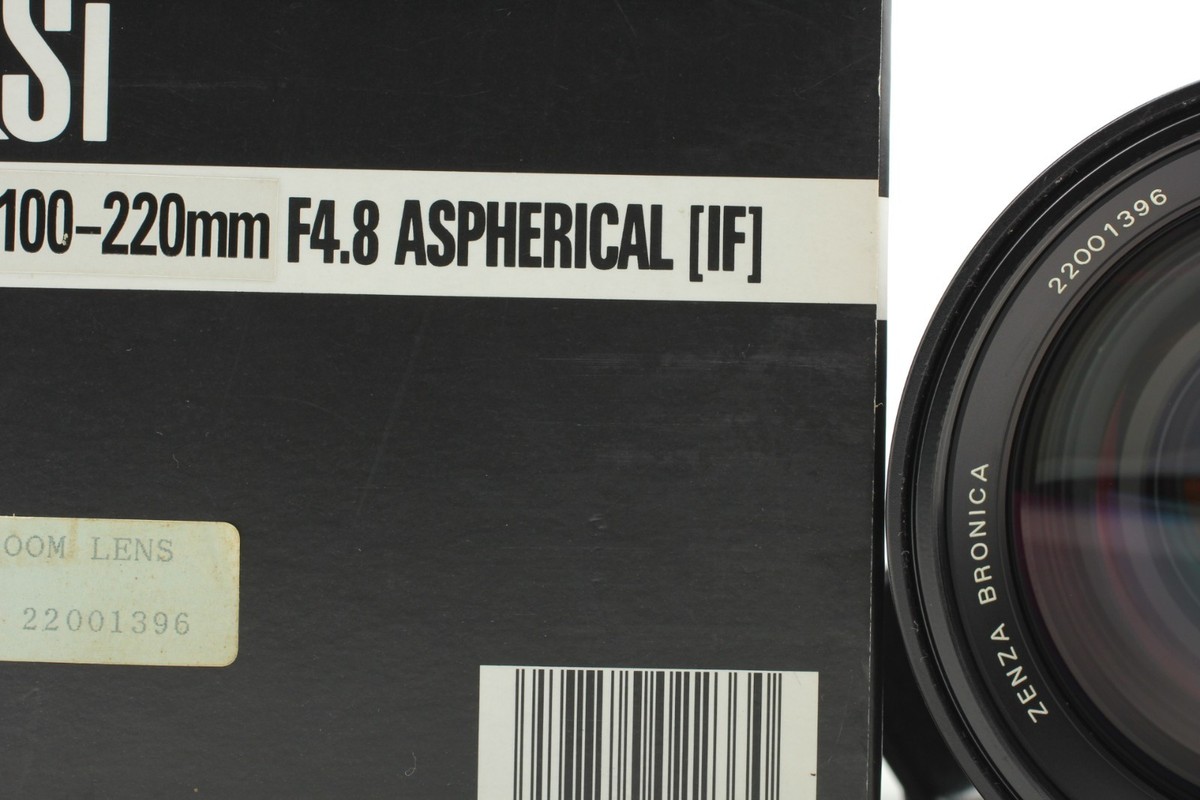 MINT in Box] Bronica Zoom Zenzanon PE 100-220mm F4.8 ASPH Lens for
