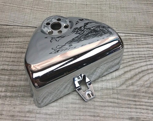 HARLEY DAVIDSON ROAD KING GONDEL CHROM LENKERKLEMMABDECKUNG PN 67866-94