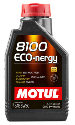 Motul 102782 1L Synthetic Engine Oil For 8100 Eco-nergy 5W-30   Fits Volvo