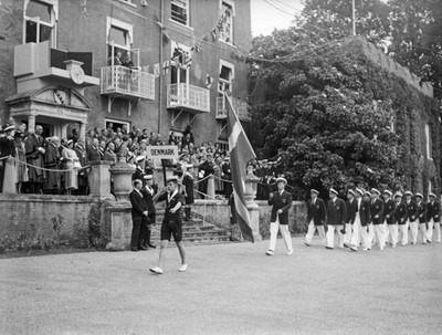 Olympic Games Sailing Events Opening Ceremony 2nd August 1948 Memb- Old Photo