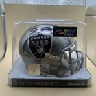 Josh Jacobs Signed Las Vegas Raiders Speed Mini Football Helmet