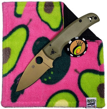 50 WAYS POCKET POCKET HANK Everyday Carry EDC Gear Handkerchief Avocado Plush