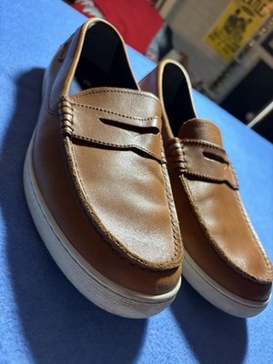 COLE HAAN Nantucket Loafer Leather British Tan C27789 Shoes  display picture 2