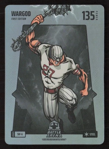 Bo Jackson Battle Arena Alpha Update #SBF-6 Wargod Mike Trout Silver Foil