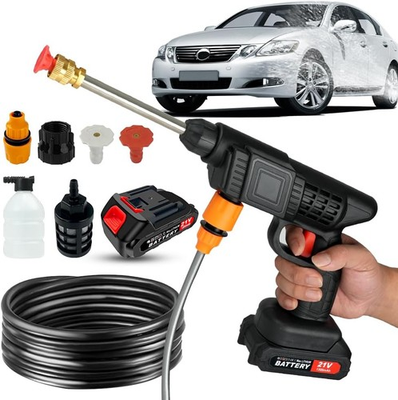 #ad Portable Cordless Electric High Pressure Water Spray Gun Car Washer Cleaner Tool $23.99