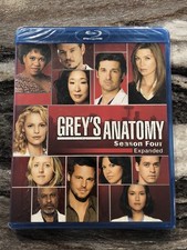 Grey's Anatomy Season Four 2008 Blu-ray Expanded Uncut Edition New Sealed