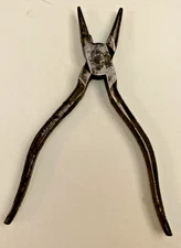 VINTAGE RED DEVIL ROUNDED OFF NEEDLENOSE PLIERS NO. 21