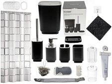 29pcs, Bathroom Accessories Set, Bathroom Accessory Set with Trash Can,