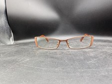 FENDI F602R 250 Italy Brown Tortoise Eyeglasses Frame 52-16-135