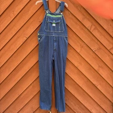 Liberty Overalls Jeans Men's 34 Blue Bibs Denims Workwear