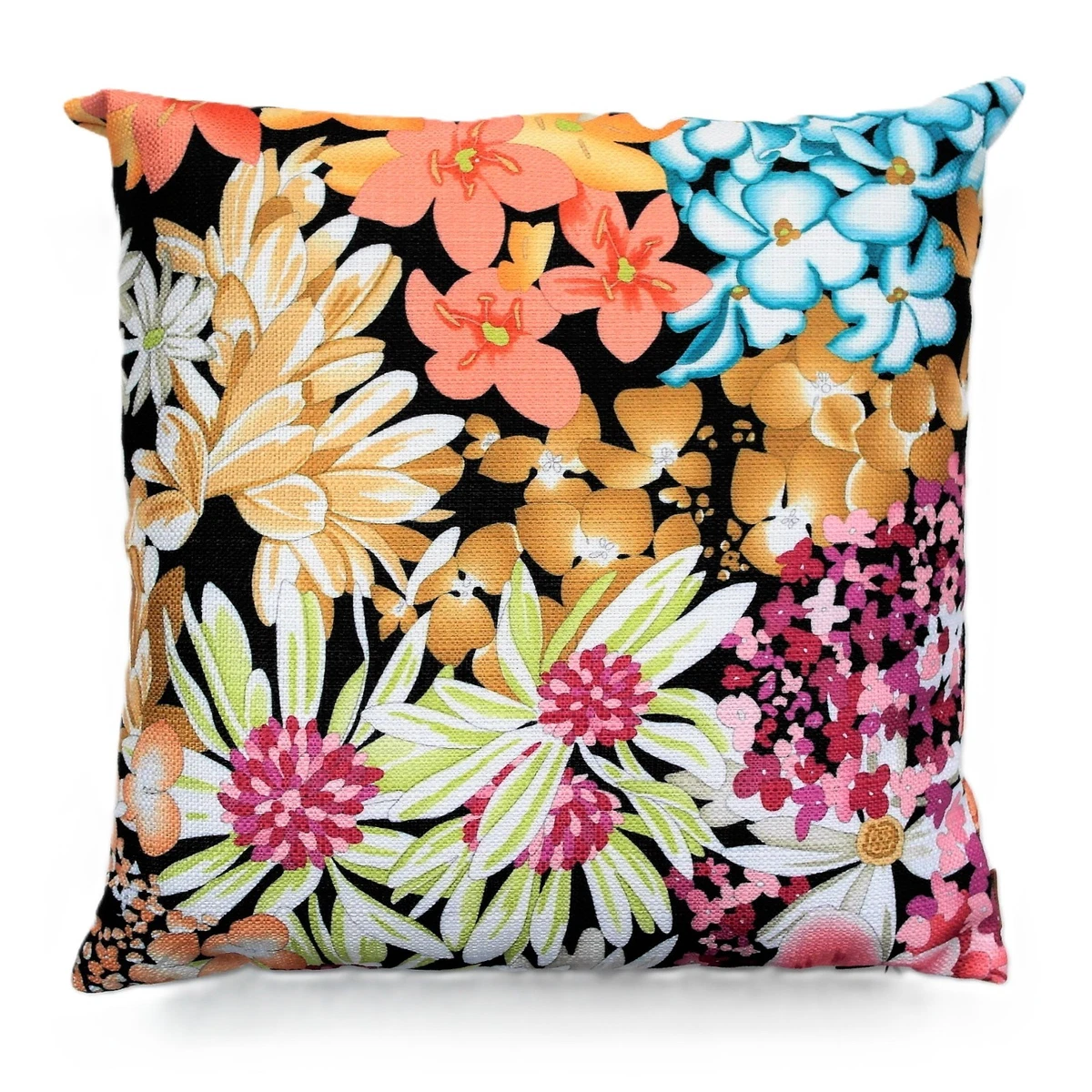 Perinsto Federe Per Cuscini 45x45 Cm Con Girasoli E Cardinali – Morbido Velluto, Cerniera Nascosta, 2 Pezzi