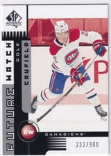 2021-22 UD SP Authentic Hockey Cole Caufield Future Watch Retro #232/900