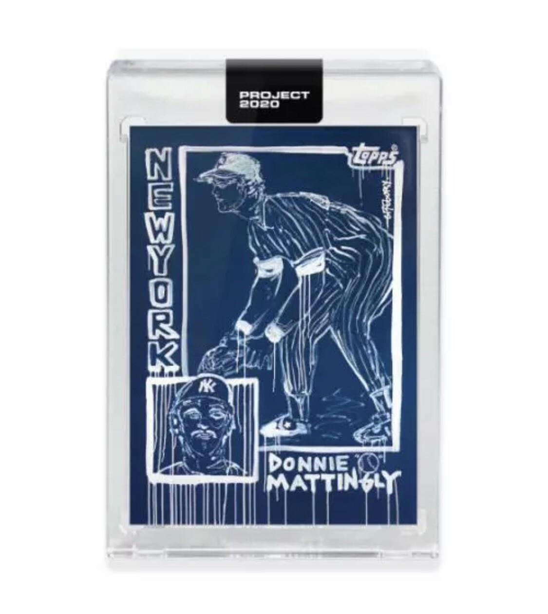 Topps Project 2020 #069 ~ 1984 Don Mattingly Gregory Siff ~ SP /7,900 * IN HAND*