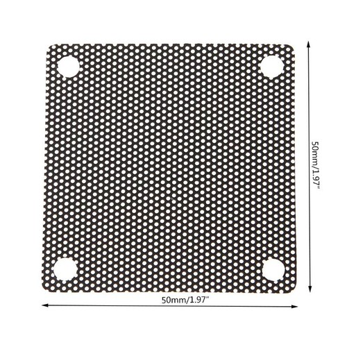 Computer Chassis Fan Dust Filter Mesh PVC Computer PC for Case Fan Dust Proof Fi - Afbeelding 5 van 8