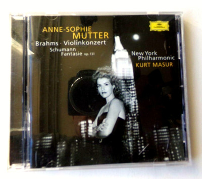 Brahms/Schumann/Anne-Sophie Mutter   Violin Concerto/Fantasy Op. 131/  457 075-2