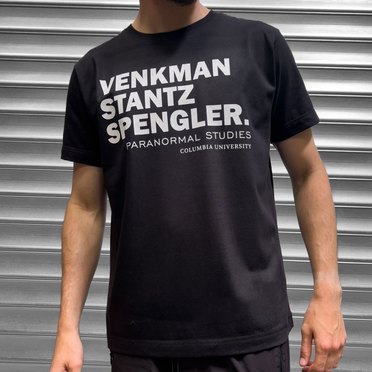 Hombre Cazafantasmas Camiseta Venkman Ei Spengler Película Ecto 1 Cine Retro