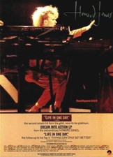 1985 Howard Jones "Life In One Day" Song Release Music Industry Promo Reprint Ad