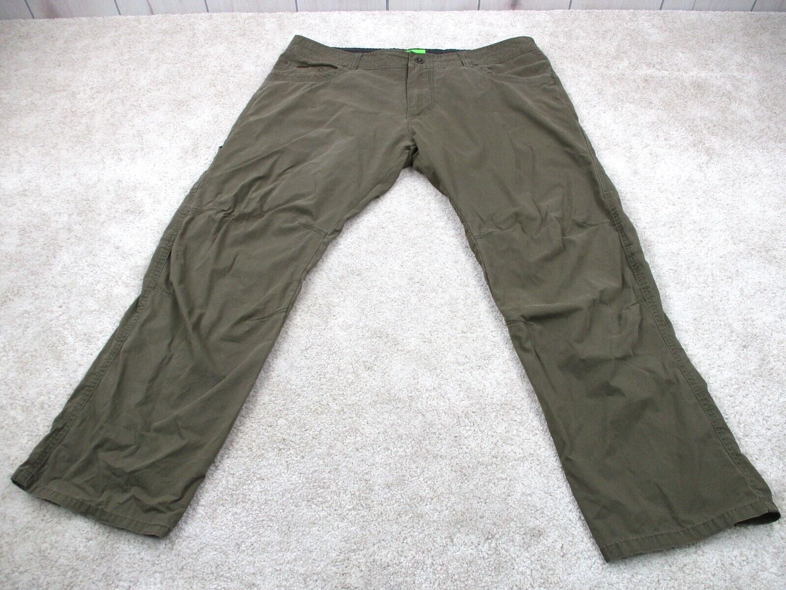 Kuhl Revolvr Pants Men 40x30 Brown Vintage Patina Dye Performance Hiking Outdoor