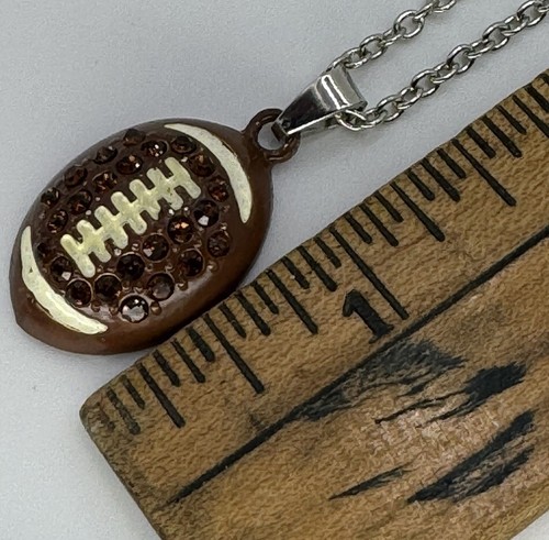 3 Pittsburgh Steelers NFL Bracelet & Football Fashion Necklace Mixed Lot Unisex - Picture 6 of 9