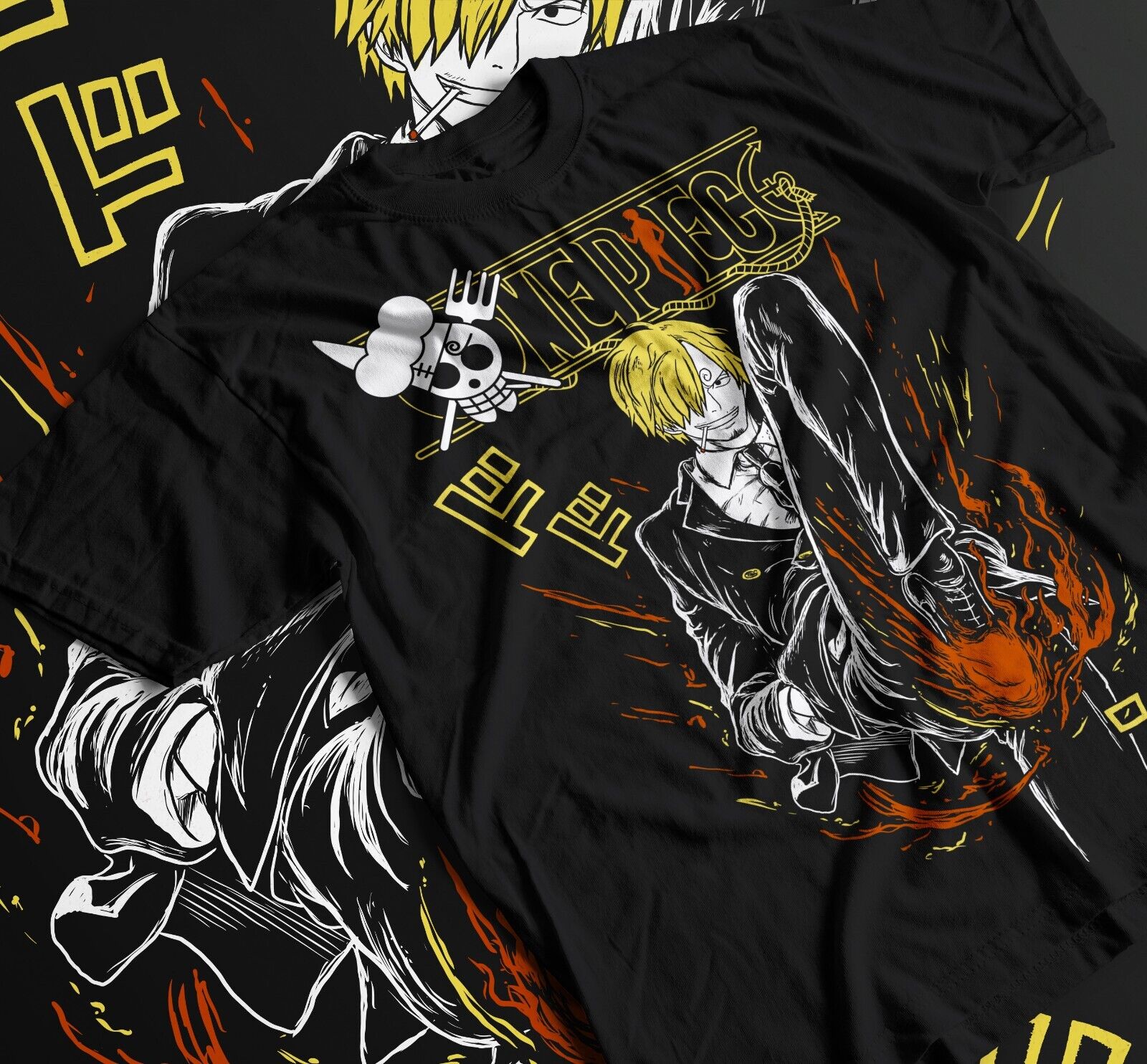 Sons of one piece sanji t-shirt