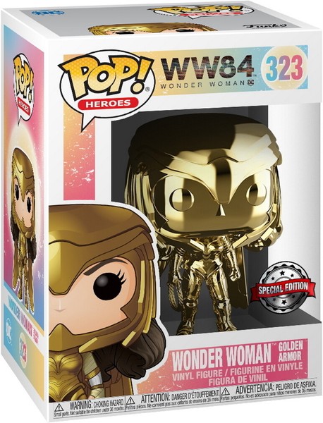 WW84 - Wonder Woman Golden Armor 323 Special Edition - Funko Pop! - Vinyl Figur-image