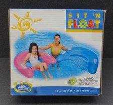 NEW Intex The Wet Set Sit N Float Pool Water Chair 2009 Lounger Lake 58171EP