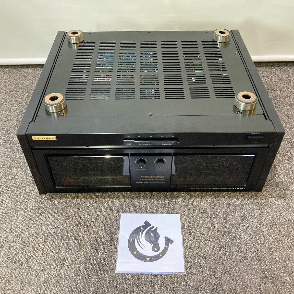 ONKYO M-508 Integra Stereo Power Amplifier Vintage 200W F/S