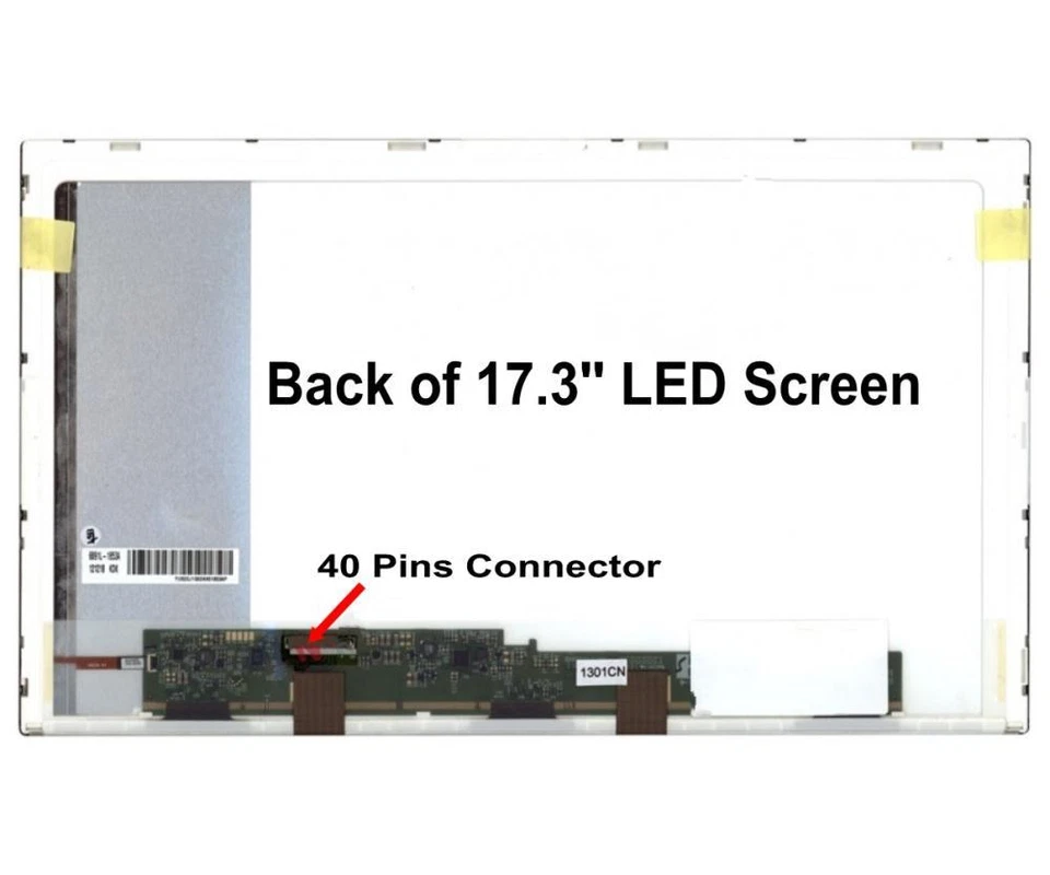 17.3" Laptop LED LCD Screen for HP Pavilion 17-E112DX 17-E112NR 17-E113DX 17-E - Image 2 of 3