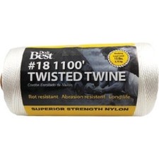 24 -Do it Best 18 x 1100 Ft. White Filament Nylon Twisted String Twine 338414