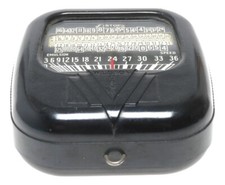 Weston hand held light exposure f/stop meter vintage used