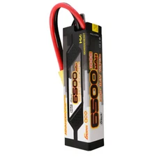 Gens Ace G-Tech 6500mAh 11.4V 100C 3S Lipo Battery HardCase EC5 For 1/10 RC Car