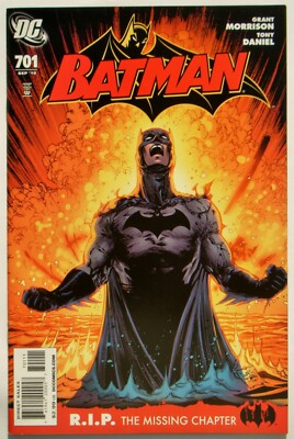 Batman #701 (Sept. 10') VF+ (8.5) Batman RIP Missing Chapter/ Morrison Scripts