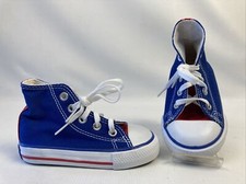 Converse Chuck Taylor All Star High Top Red White Blue Toddler Shoes Sz 5 New