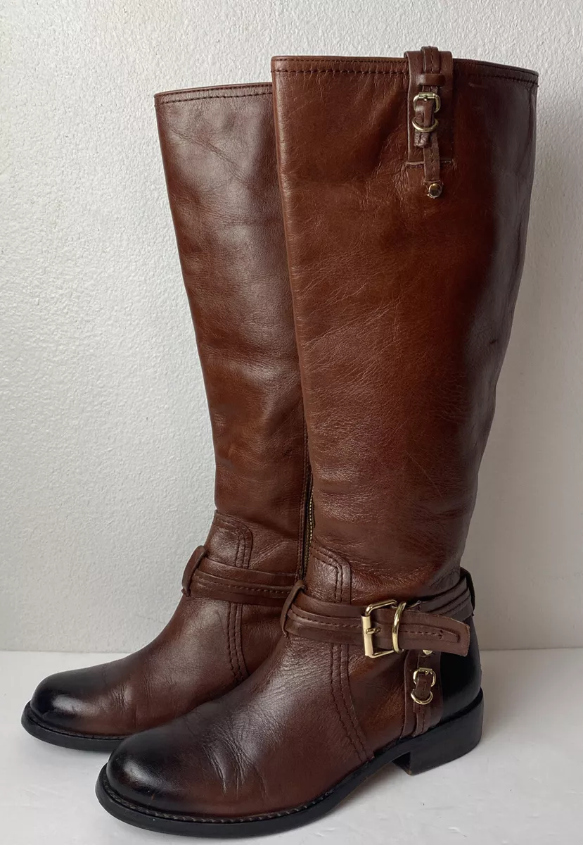 Vince camuto riding boots brown cheap