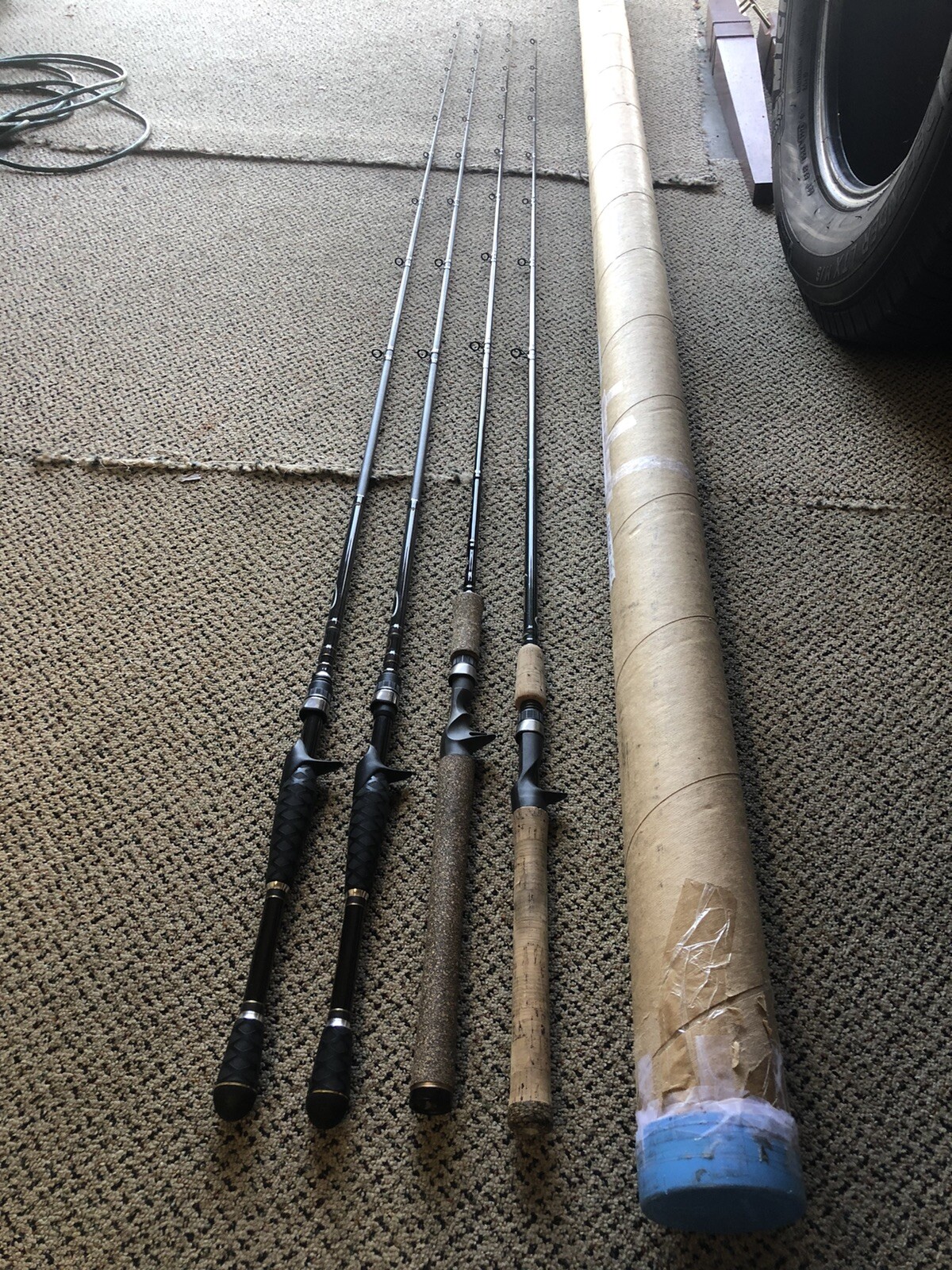 (2) Bass Pro Shops Pro Qualifier 2, Fenwick HMG, And Shimano Compre