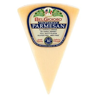 BelGioioso Vegetarian Parmesan Cheese, 1 lb. (2x8 oz. wedges)