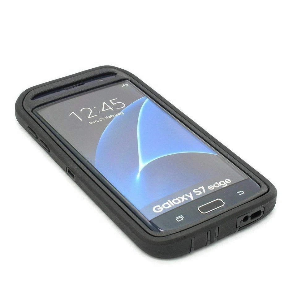 For Samsung Galaxy S7 Heavy Duty Rugged Defender Case Cover Belt Clip + Screen - Image 3 of 4