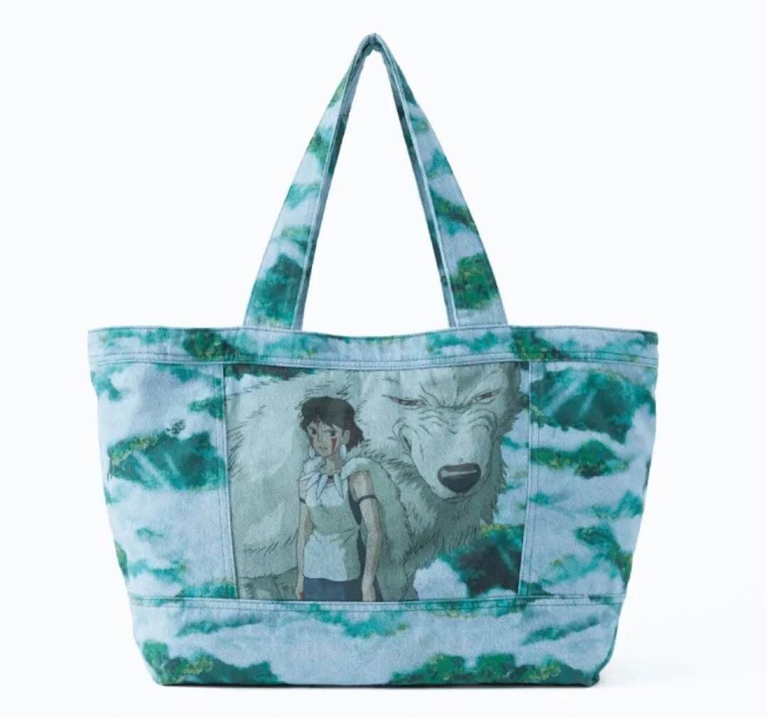 ★ トートバッグ ★ LEVIS もののけ姫 San & Ashitaka Princess Mononoke X LEVI'S SAN ＆ ASHITAKA TOTE BAG Ghibli Hayao