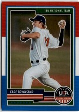 2023 Panini USA Baseball Stars & Stripes   #18 Cade Townsend