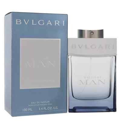 Bvlgari - Man Glacial Essence Eau De Parfum Spray 100ml/3.4oz New In Box